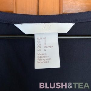 H&M Dresses - Navy Blue H&M Dress H&M Dresses - Navy Blue H&M Dress